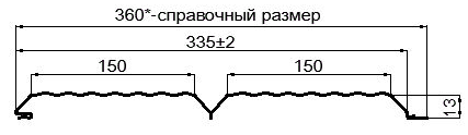 Фото: Сайдинг Lбрус-XL-В-14х335 NormanMP (ПЭ-01-1014-0.5) в Дзержинском