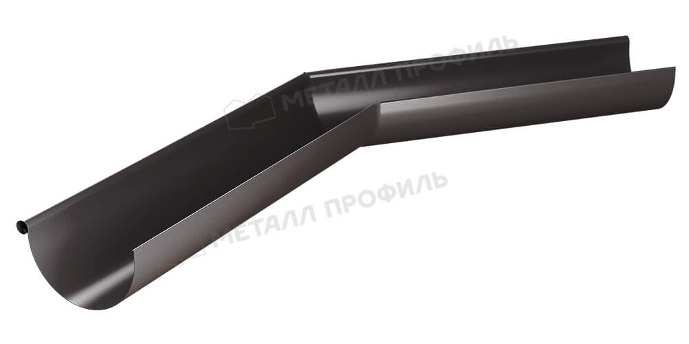 Фото: Угол желоба наружный Foramina PUR 135 градусов D125 (ОЦ-01-RR32-0.7) в 