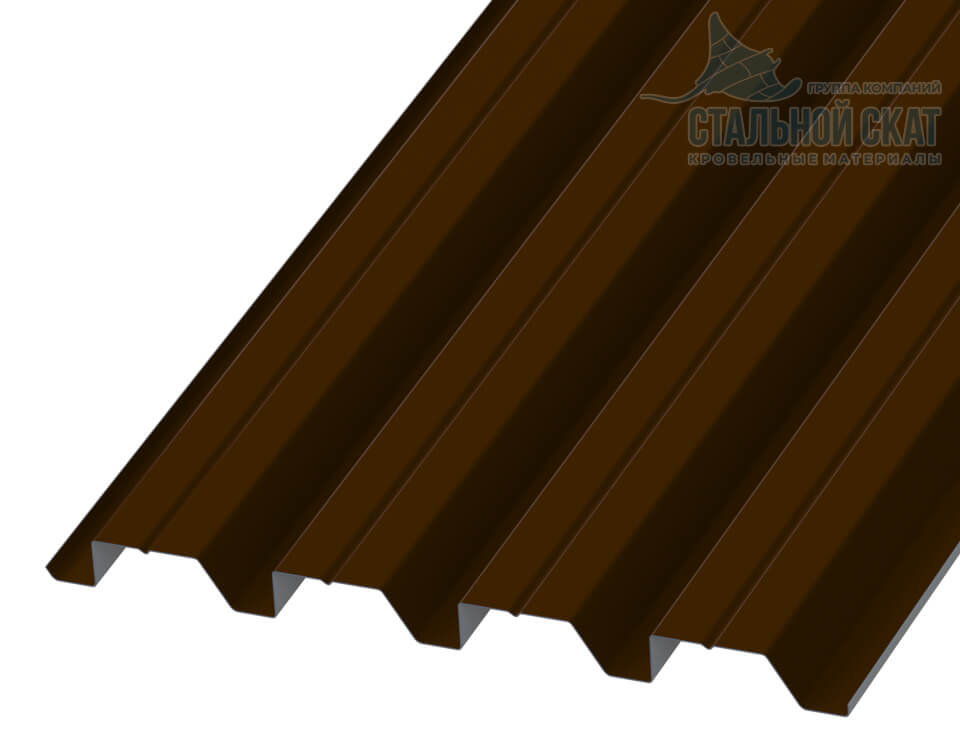 Фото: Профнастил Н60 х 845 - B NormanMP (ПЭ-01-8017-0.5) в Дзержинском