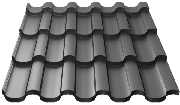 Фото: Металлочерепица МП Монтекристо-ML (PureTech_Mat-20-7024-0.5) в Дзержинском