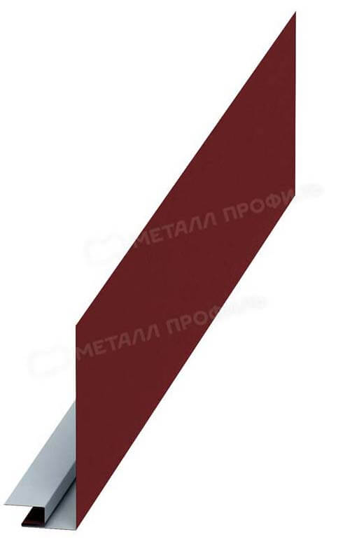 Фото: Планка карнизного свеса сложная 185х50х2000 (VikingMP-01-3011-0.45) в Дзержинском