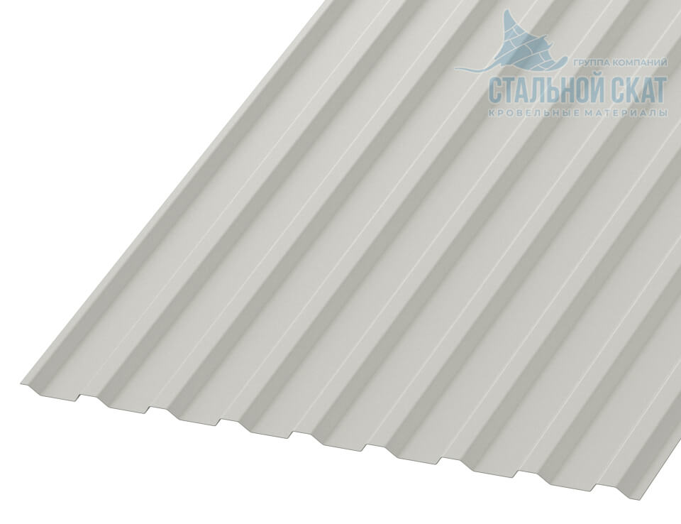 Фото: Профнастил МП20 х 1100 - B NormanMP (ПЭ-01-9002-0.5) в Дзержинском