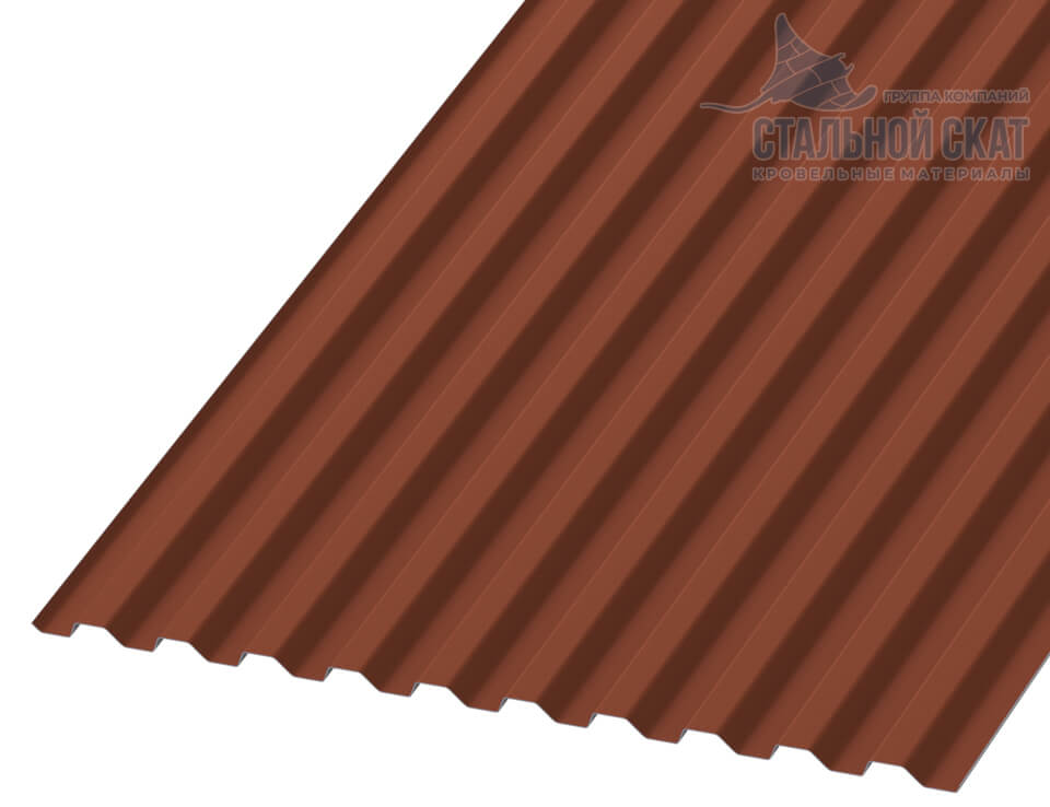 Фото: Профнастил С21 х 1000 - B (ПЭ-01-8004-0.45) в Дзержинском