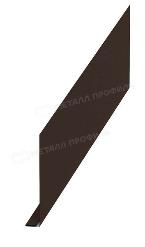 Фото: Планка карнизного свеса 250х50х3000 (VikingMP-01-8017-0.45) в Дзержинском