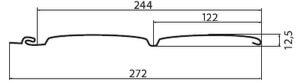 Сайдинг Блок-хаус Grand Line Standart слоновая кость (3,0м) в Дзержинском