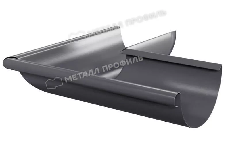 Фото: Угол желоба наружный Foramina PUR D150 (PUR_Д-01-70247024-0.6) в 