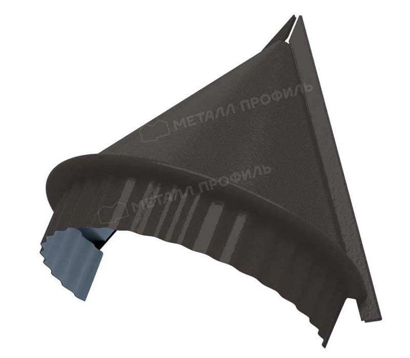 Заглушка конька круглого конусная (VikingMP E-20-RR32-0.5)