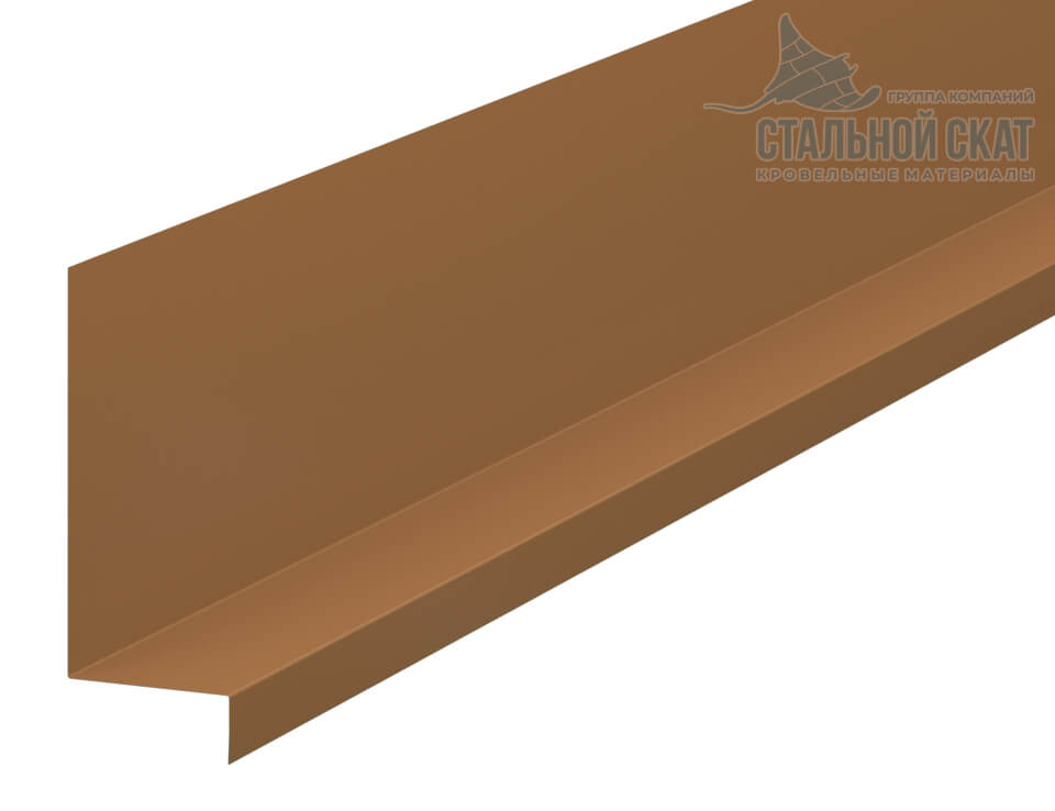 Планка примыкания боковая FASTCLICK 150х65х2000 (PURMAN-20-Argillite-0.5)