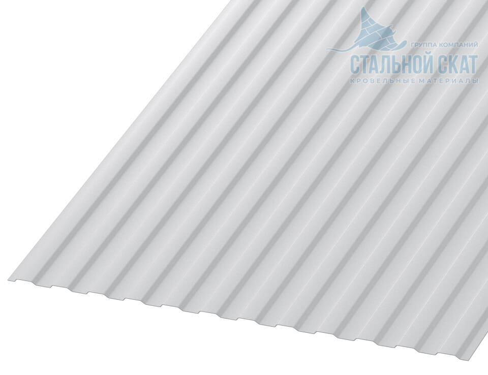 Профнастил МП10 х 1100 - A (ПЭ-01-9003-0.4±0.08мм)