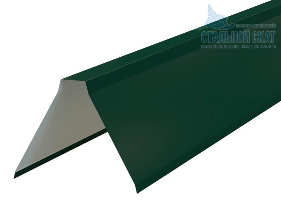 Планка конька плоского 155х155х2000 (PURMAN-20-6005-0.5)