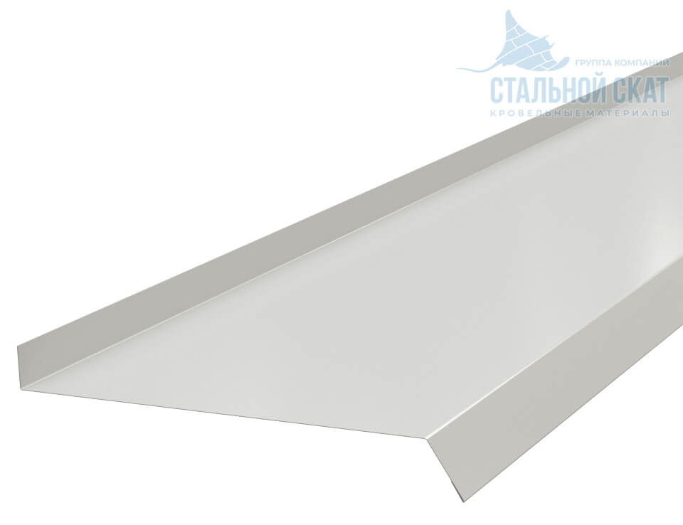 Планка отлива 210х30х2000 NormanMP (ПЭ-01-9002-0.5)