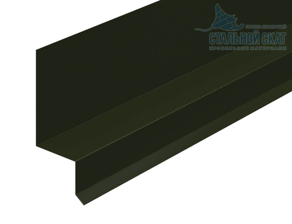 Планка отлива верхнего FASTCLICK 35х25х3000 (VikingMP E-20-6007-0.5)