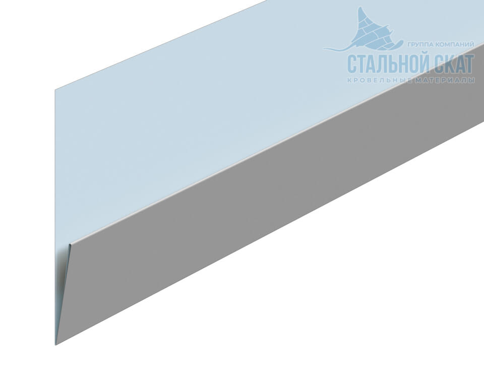 Планка начальная Lбрус-XL 20х50х3000 (PURMAN-20-9010-0.5)