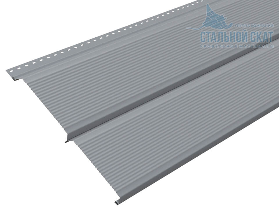 Сайдинг Lбрус-XL-В-14х335 NormanMP (ПЭ-01-9006-0.5)