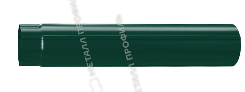 Труба водосточная Foramina PUR D100х2000 (PUR_Д-01-6005\6005-0.5)