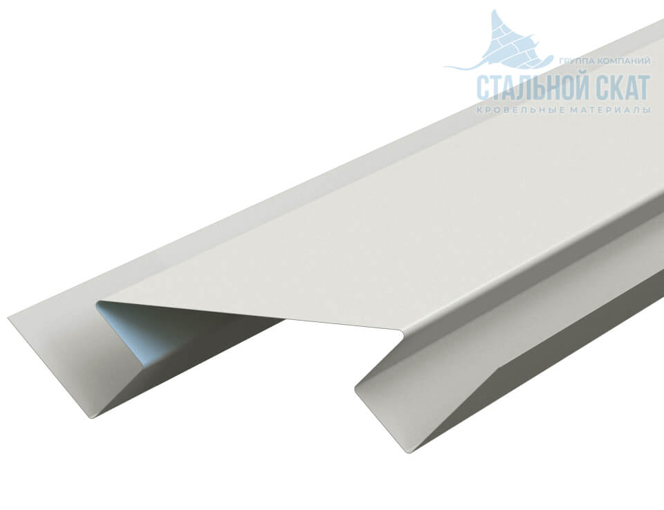 Планка угла внутреннего сложного 75х3000 (ПЭ-01-9002-0.45)
