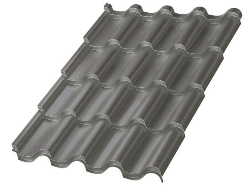 Металлочерепица МП Монтерроса-X (PURETAN-20-RR23-0.5)
