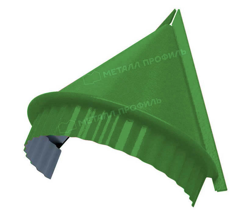 Заглушка конька круглого конусная NormanMP (ПЭ-01-6018-0.5)