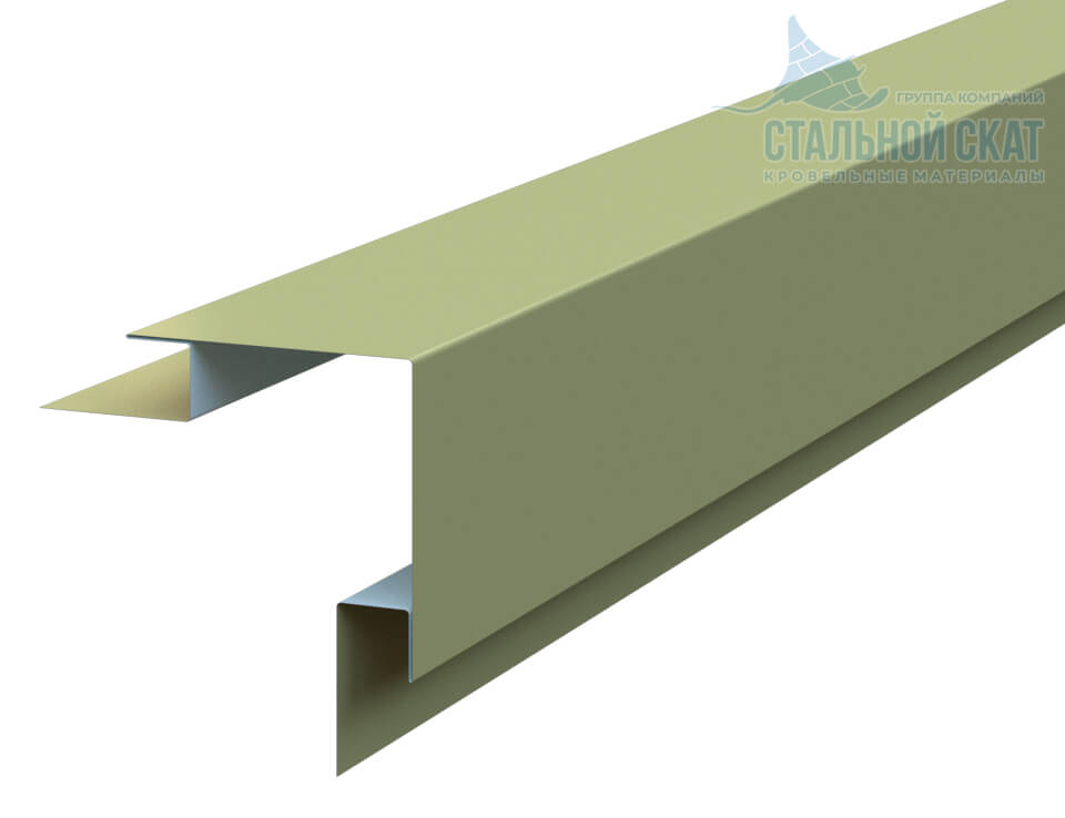 Планка угла наружного сложного 75х75х3000 NormanMP (ПЭ-01-6019-0.5)