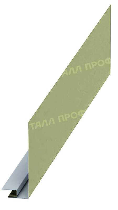 Планка карнизного свеса сложная 185х50х2000 NormanMP (ПЭ-01-6019-0.5)