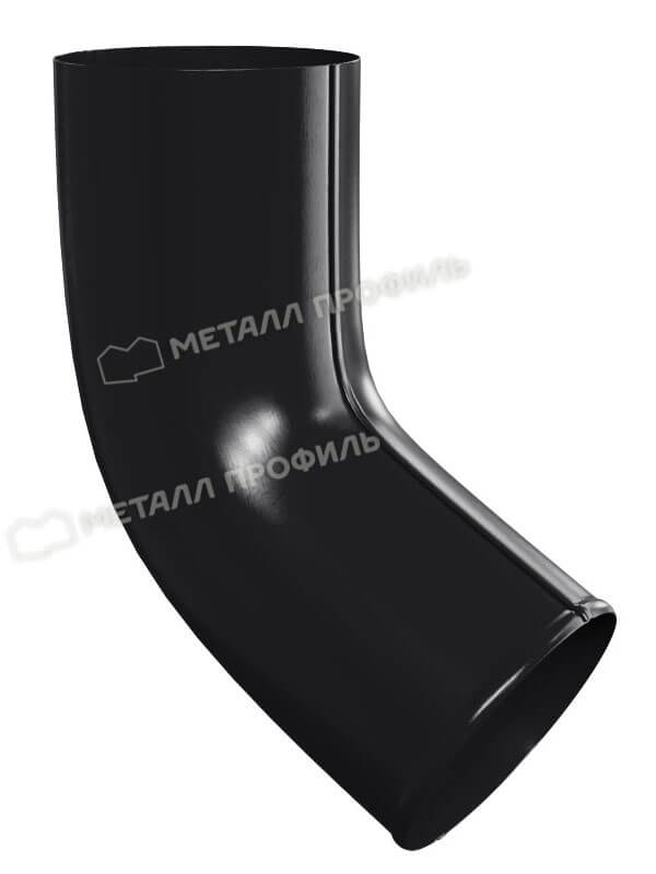 Колено сливное D90х60 градусов GS lite (ПЭД-01-9005\9005-0.6)